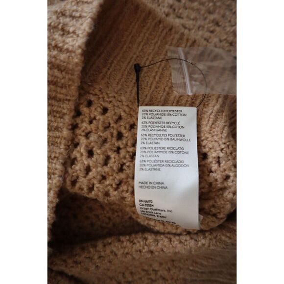 We The Free OB1530909 Women Sz XS Camel Heather Care FP Snowdrift Pullover - Picture 5 of 8